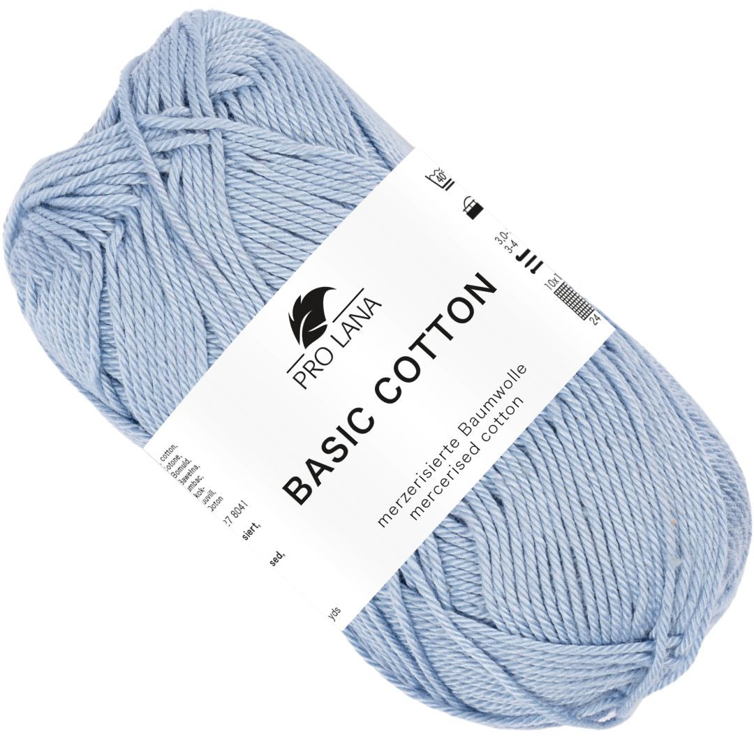Pro Lana - Basic cotton - 50g/125m - 56 Hellblau