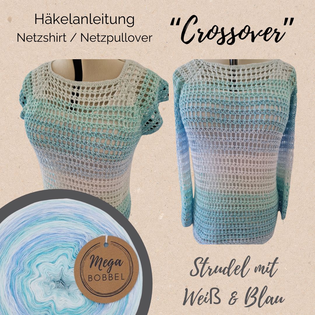 Strudel mit Weiß & Blau (B165)