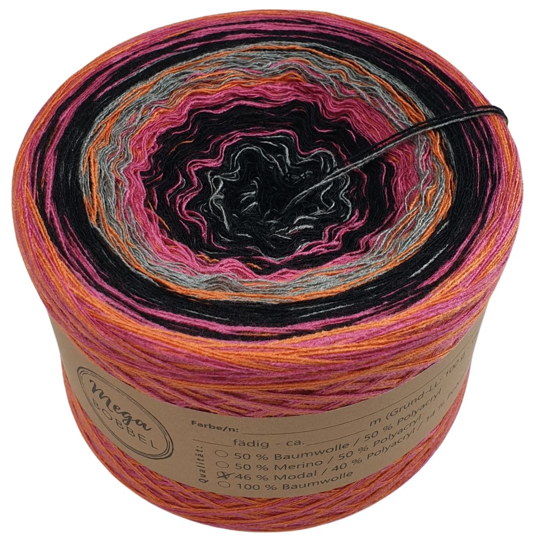 MODAL - Strudel mit Pink & Orange - (MD112)