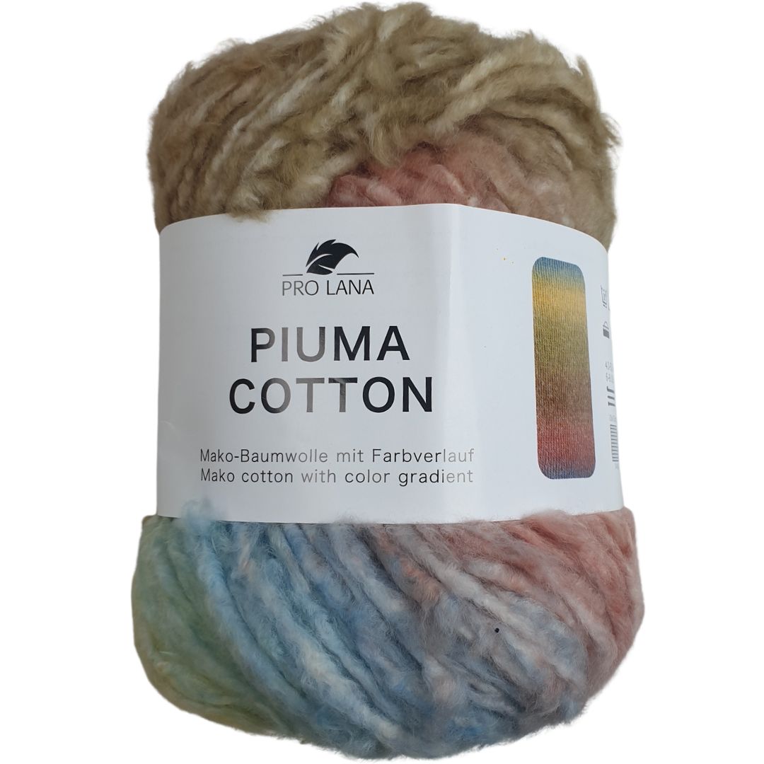 Pro Lana - Piuma cotton - 50g/140m - 03 Flieder Gelb Air