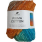 Pro Lana - Piuma cotton - 50g/140m - 01 Orange Blau Gelb