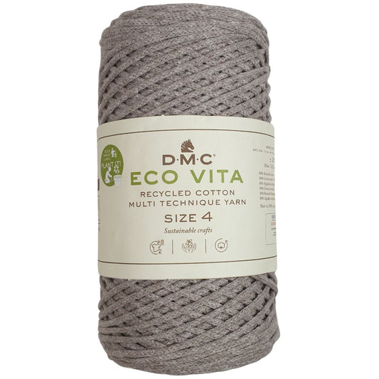 DMC Eco Nova Vita 4 (Einfarbig 250g) - 80% recycelte BW / 20% PES - 131 Beige
