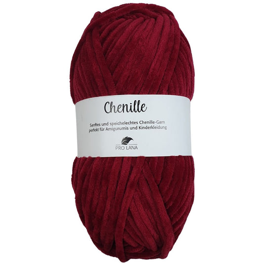 Pro Lana - CHENILLE 100g - 38 bordeaux