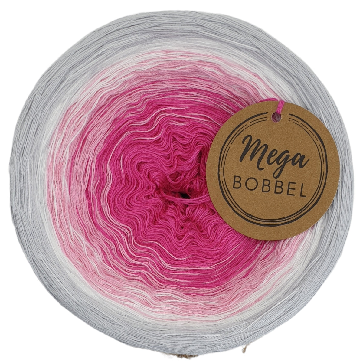 Zartes Grau mit Fuchsia (B219)