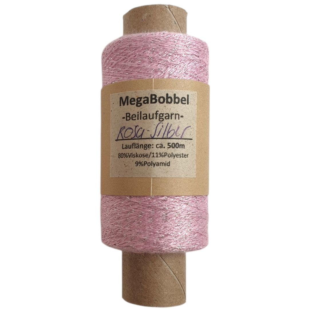 Dianalux - Glitzergarn - Rosa-Sillber (BG59)