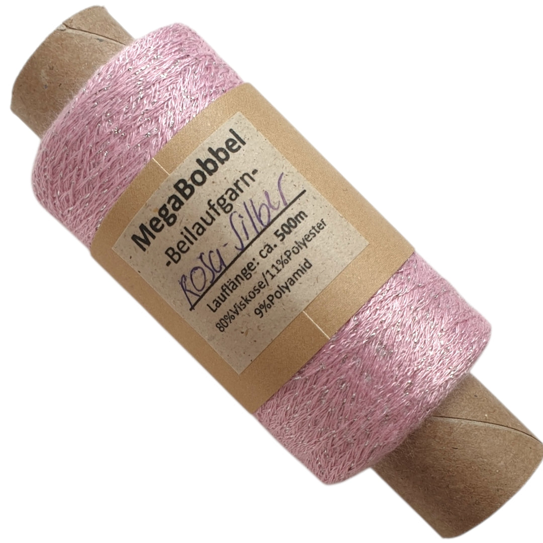 Dianalux - Glitzergarn - Rosa-Sillber (BG59)