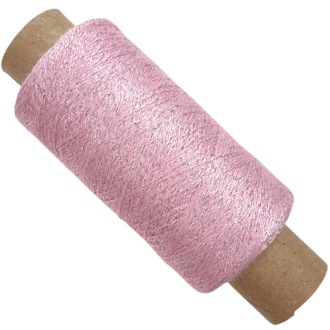 Dianalux - Glitzergarn - Rosa-Sillber (BG59)