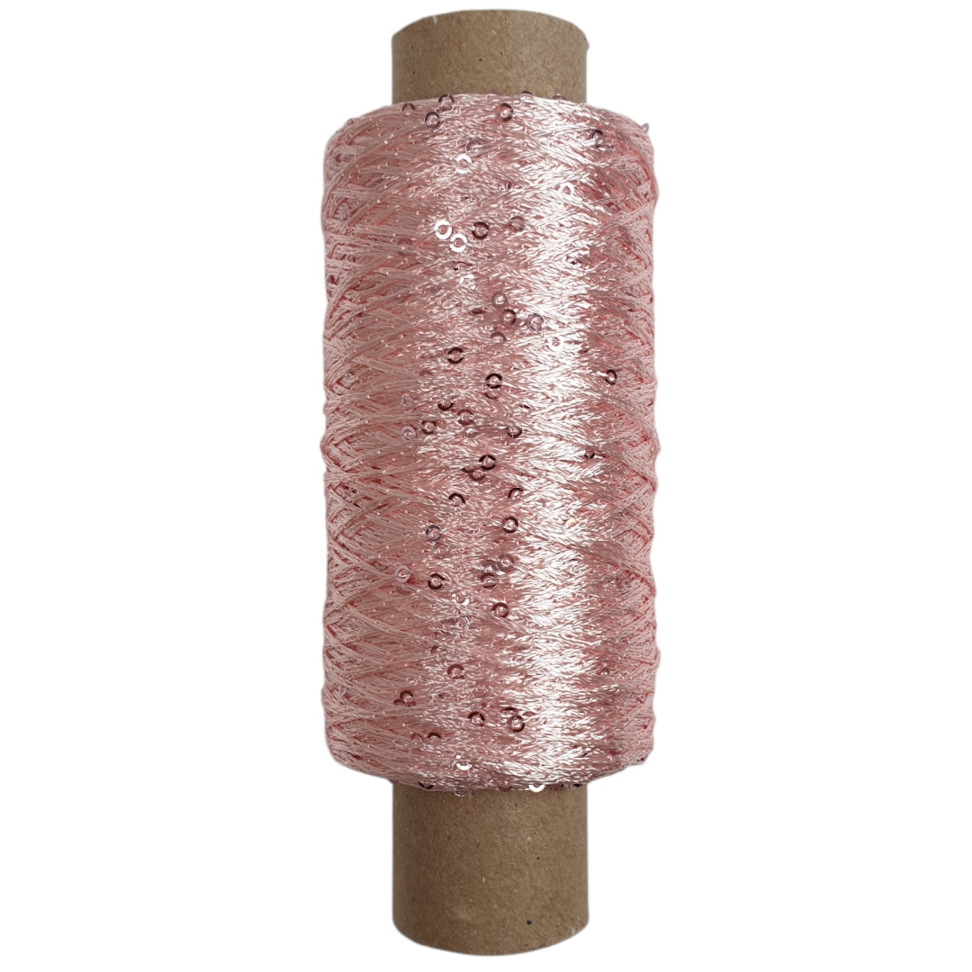 Paillettengarn - Rosa - (BG68)