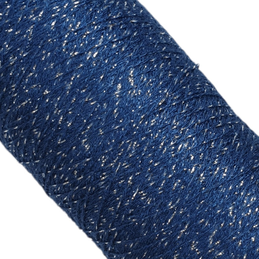 Dianalux - Glitzergarn - Blau-Sillber (BG72L) - 500m