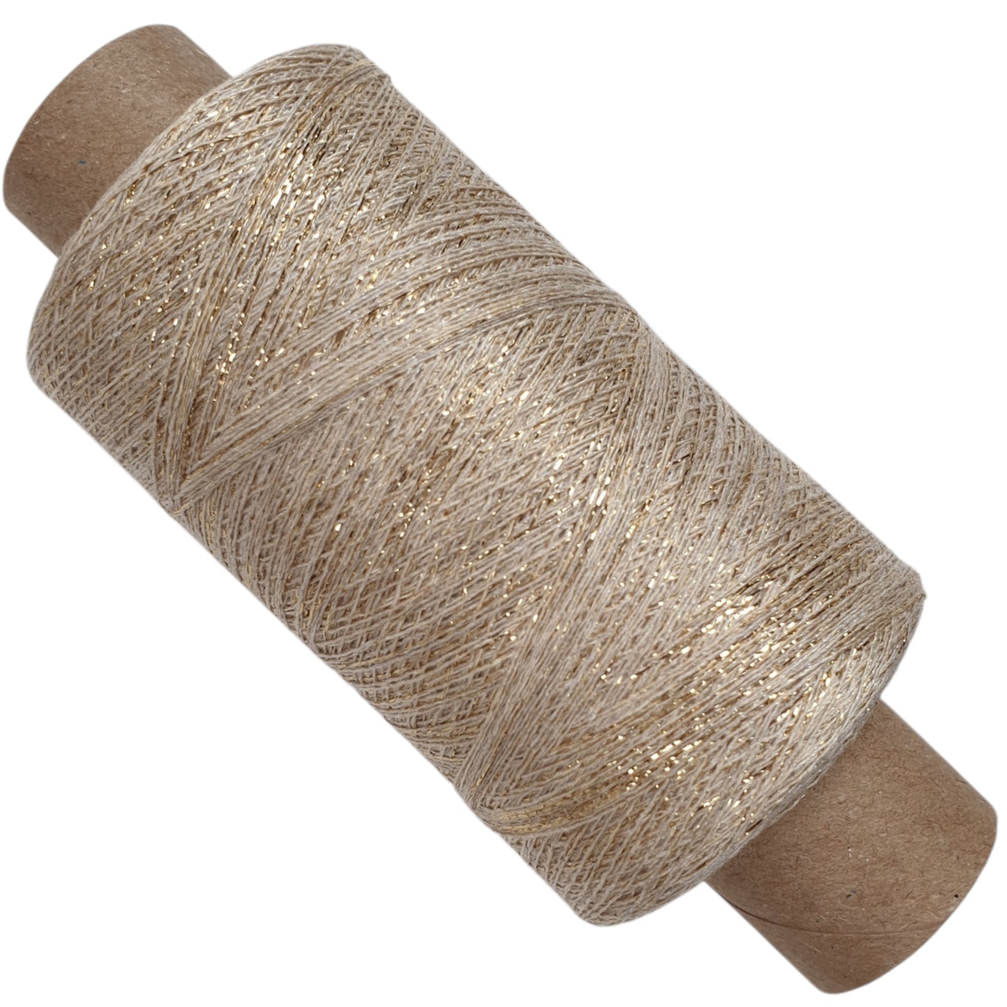 Lunar - Glitzergarn - Beige-Gold - (BG) - 1000m