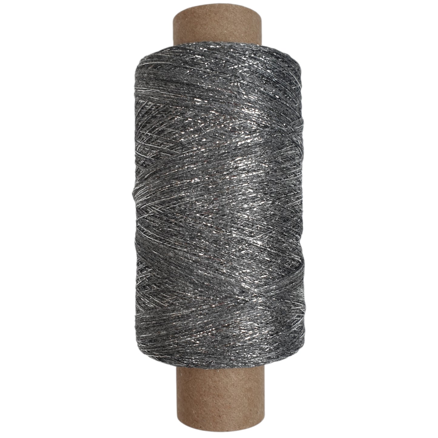 Lunar - Glitzergarn - Dunkelgrau-Silber- (BG) - 1000m