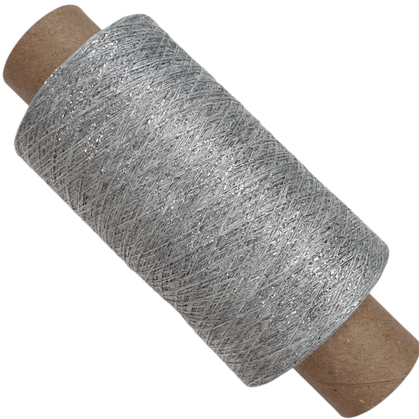 Lunar - Glitzergarn - Hellgrau-Silber- (BG) - 1000m