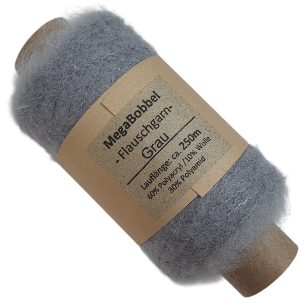 Flauschgarn - Grau - (BG) - 250m