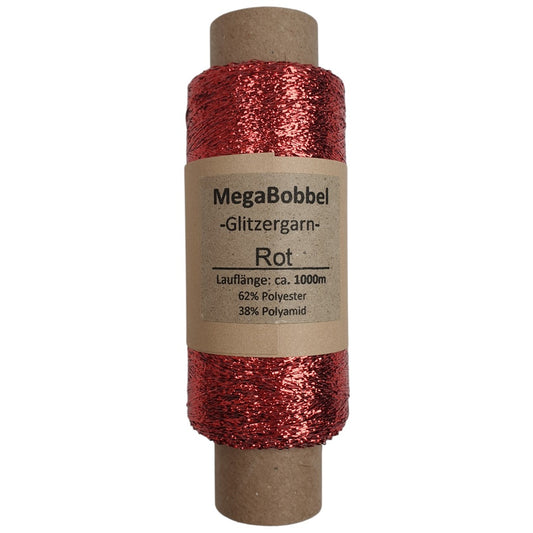 Glitzergarn - Rot - (BG17L)