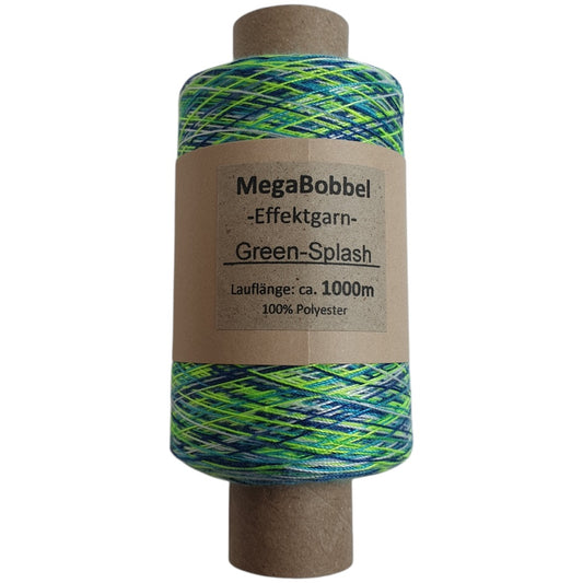 Effektgarn - Green-Splash - (BG57) - 1000m