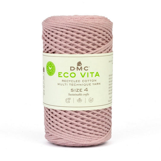 DMC Eco Nova Vita 4 (Einfarbig 250g) - 80% recycelte BW / 20% PES - 041 Puder