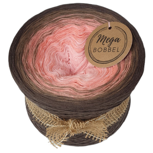 AB - Elegantes Rosé ( 4 fäd.- ca. 2000m - Außenfarbe: Taupe)