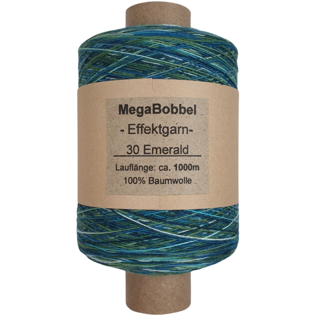 Effektgarn - 30 Emerald - (BG107) - 1000m