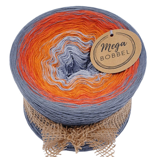 Grau mit Cognac (B87)