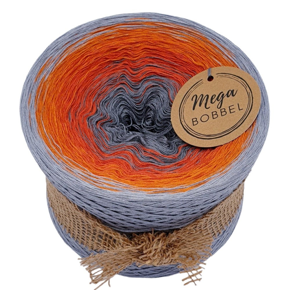 Grau mit Cognac (B87)
