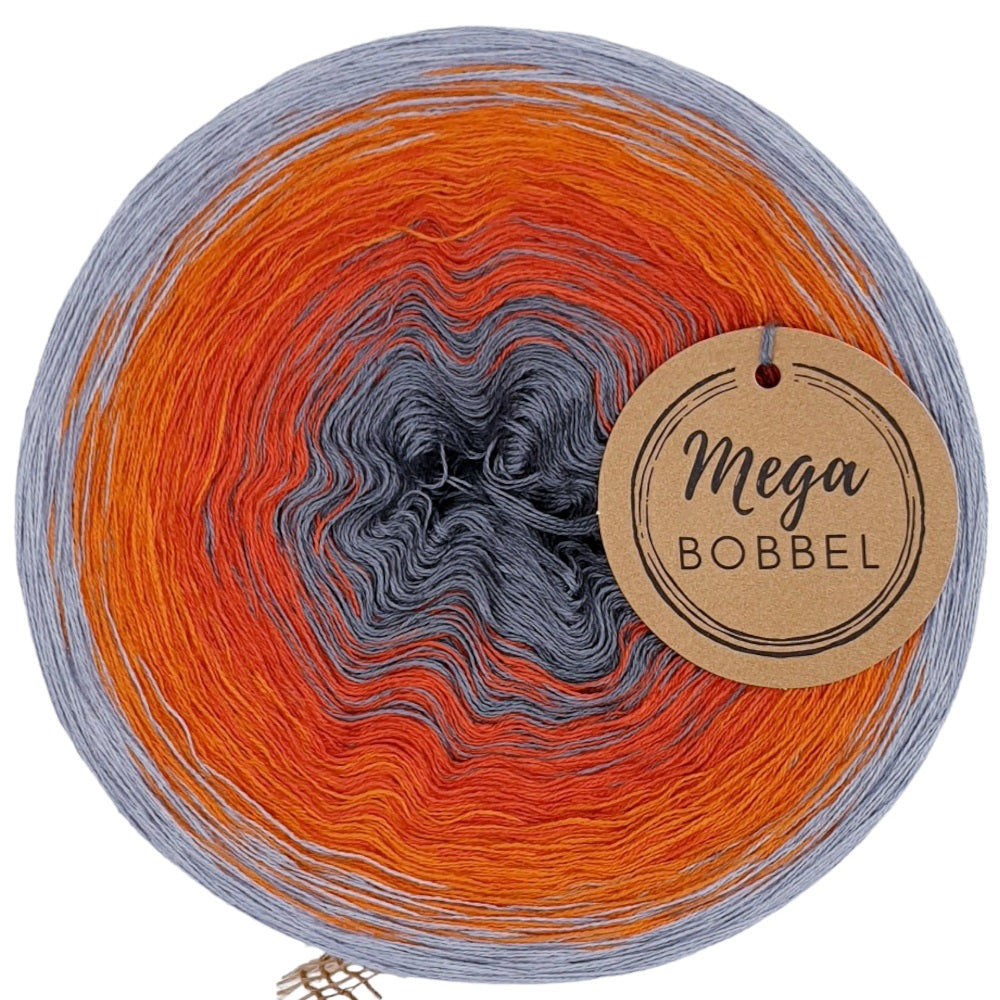 Grau mit Cognac (B87)