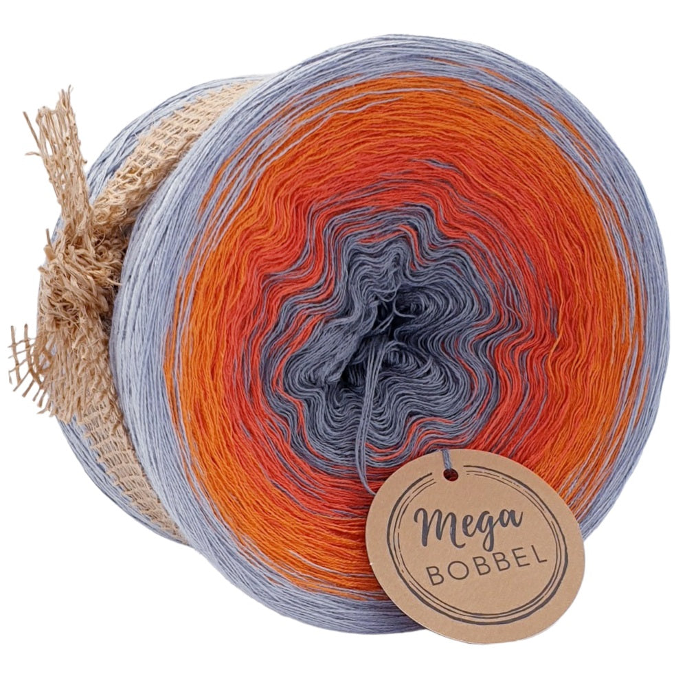 Grau mit Cognac (B87)