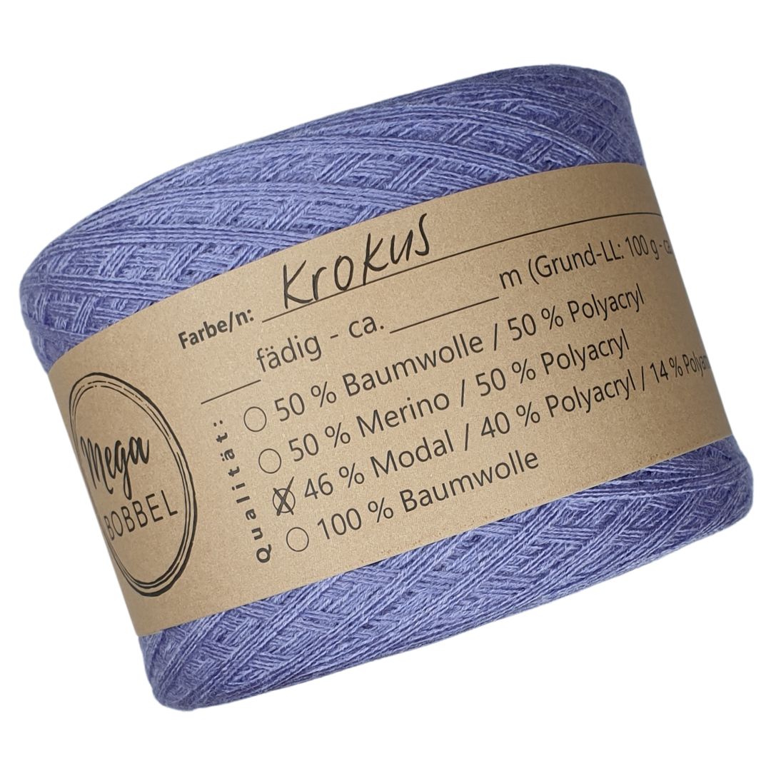 RETOURE: Modal - Uni-Bobbel *Krokus* (3fäd.- ca. 500m)