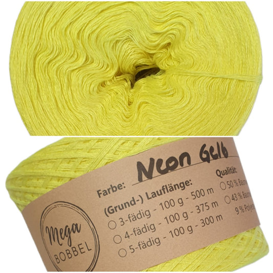 Uni (100) - Neon Gelb