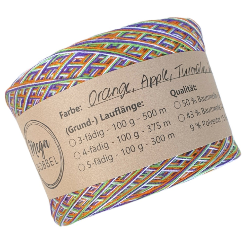 Orange-Apple-Turmalin-Weiß (OV22)