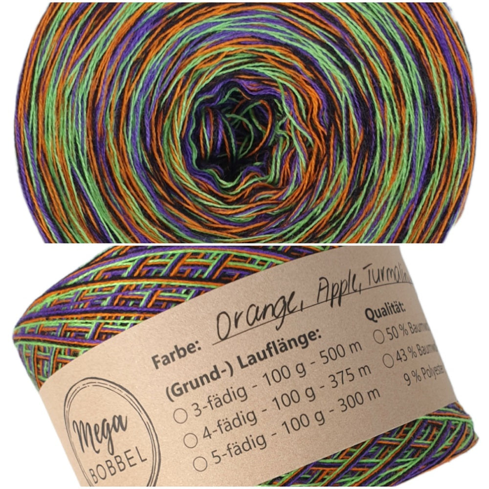 Orange-Apple-Turmalin-Schwarz (OV23)