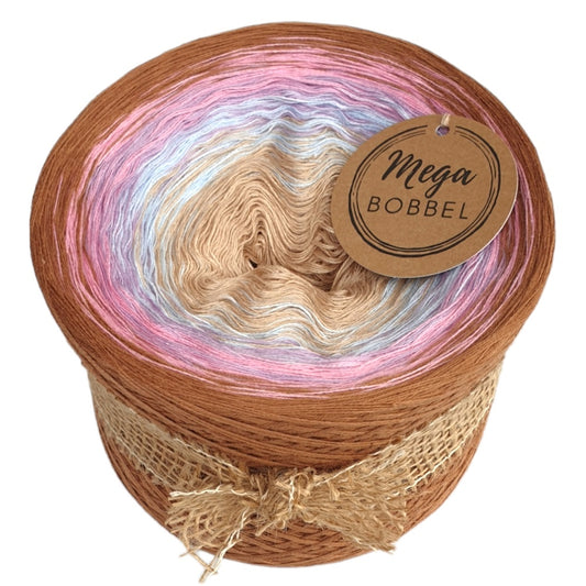 AB/MESSE - Retro Nr. 1 (3 fäd.- ca. 1000m - Außenfarbe: Mocca)