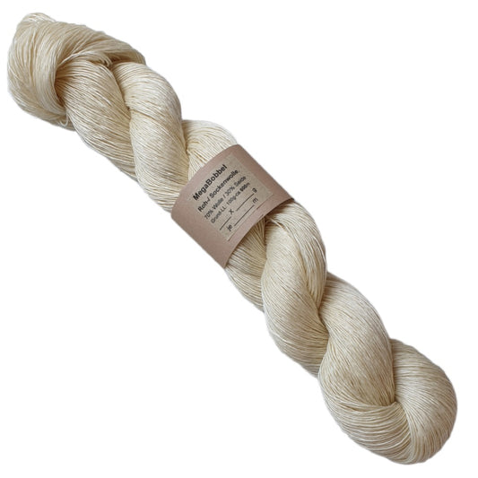 (5) Roh- / Sockenwolle - 70% (Merino-) Wolle / 30% Seide (6/1)