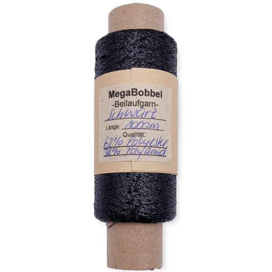 Glitzergarn - Schwarz - (BG26) - 1000m